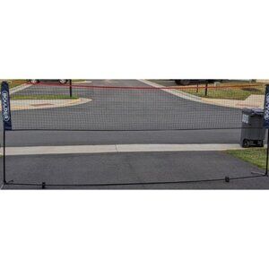 Badminton Pickleball Net - Adjustable Portable Net for Junior Tennis